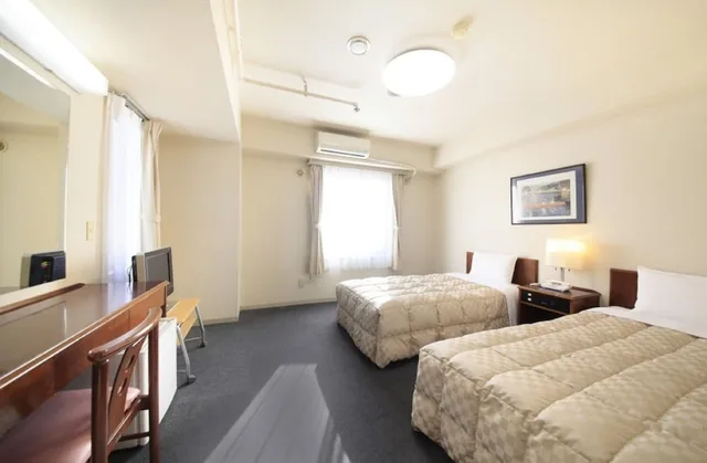 غرفة بسريرين منفصلين للمدخنين، Shinjuku Urban Hotel 2/3