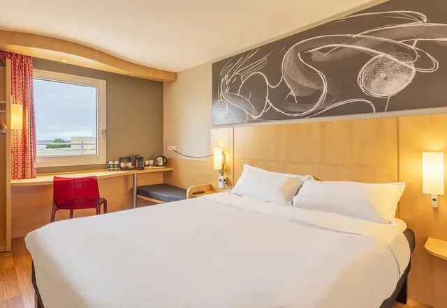 غرفة قياسية بسرير مزدوج لذوي الإعاقة، B&B Hotel Marseille Bonneveine 1/2