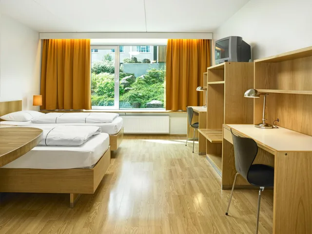 غرفة بسرير مزدوج أو سريرين منفصلين، Hotel Edda Akureyri 2/4