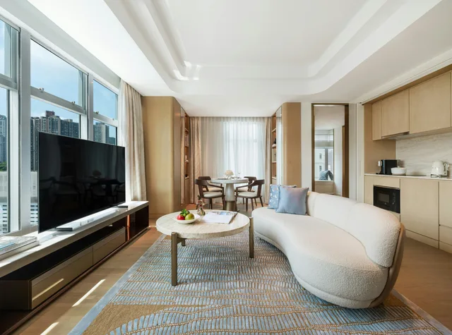 بنتهاوس بغرفتي نوم، Lanson Place Hotel 3/3