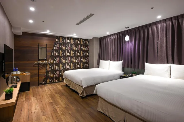 غرفة ديلوكس رباعية، Le room Hotel Kaifeng Taipei 5/9