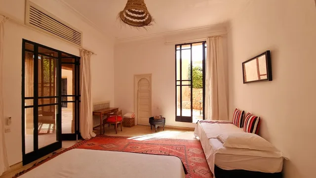 جناح سوبيريور بسرير كوين وسرير فردي، Tagadert Lodge 2/10
