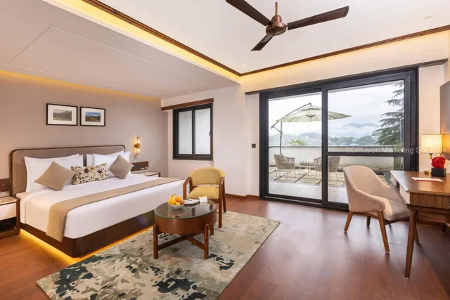 Room, King Bed, Private Garden, JuSTa Luxe Hollow Oak Mussoorie 1/1