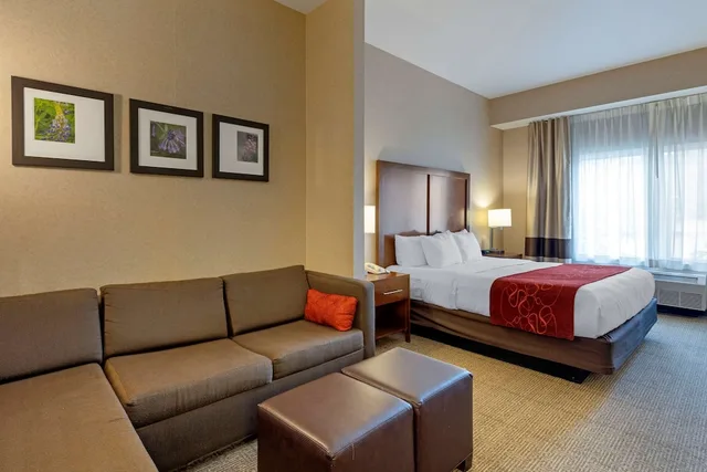 جناح بسرير كينج مع أريكة، Comfort Suites Anchorage International Airport 2/4