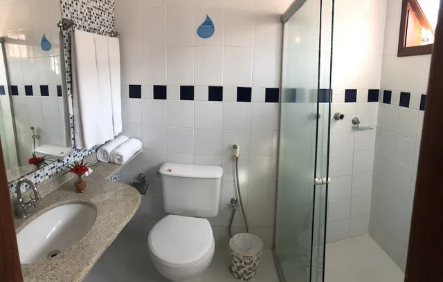 غرفة اقتصادية عائلية بخمسة أسرّة، Porto Geraes Praia Hotel 3/4