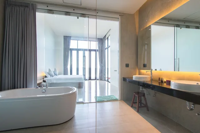 2 Bedrooms, Pool, Villa, 2 Double Beds, Beach Front, Sofa، Sunshine Paradise Resort 6/6