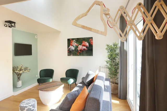 شقة بغرفتي نوم، Short Stay Group Residence Les Lilas Serviced Apartments 3/6