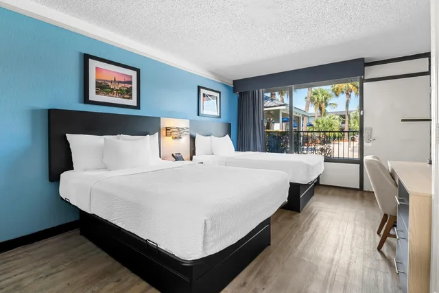 Efficiency, 2 Double Beds، Quality Inn Slidell I-10 1/4