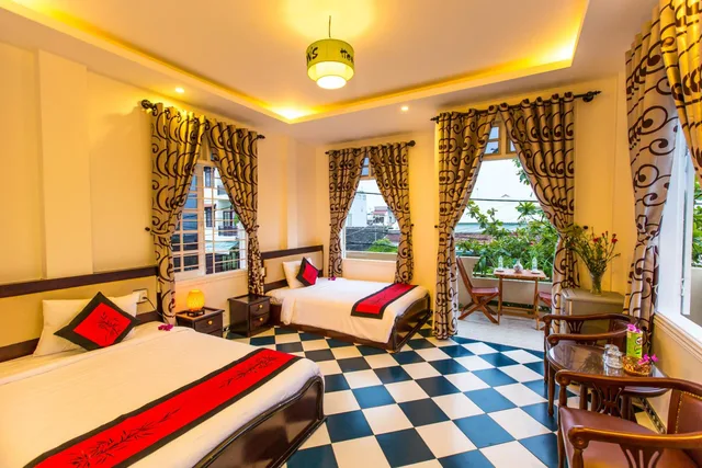 غرفة عائلية بشرفة، Moon's Homestay 1/2
