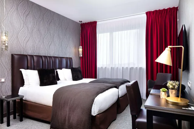 غرفة بسريرين كوين، Best Western Plus Hotel Isidore 2/9