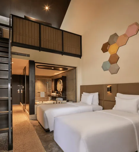 Loft Family Studio، The Gaia Hotel Bandung 1/3