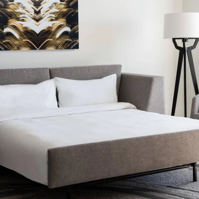 Junior Suite, King Bed, Jw Marriott Los Angeles L A Live 2/3