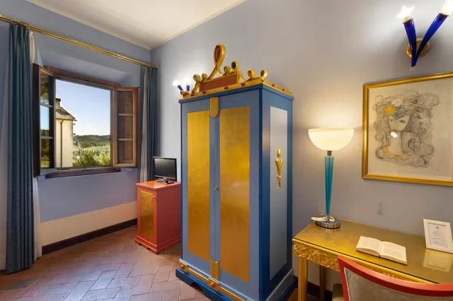 غرفة ديلوكس بسرير مزدوج، Villa Castiglione 5/8