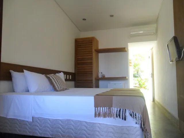 غرفة قياسية بسرير مزدوج بإطلالة على الحديقة، Hotel Da Pipa 2/10
