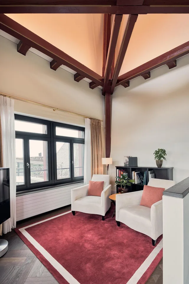 Roof Top, Grand, Panoramic, Suite, Butler, Living Area, Sauna، The Dolder Grand 3/5