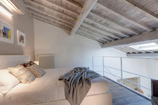 شقة بسريرين كوين بغرفتي نوم مع أريكة، Mamo Florence - Bargello Apartment 6/10
