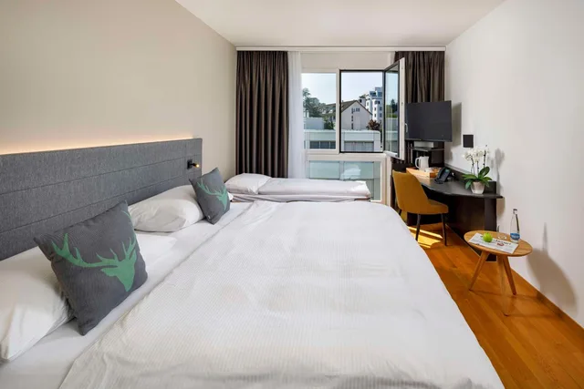 غرفة بسرير فردي مع سرير إضافي، Hotel Allegra Lodge 2/6