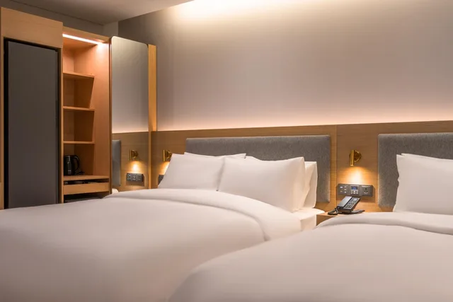 غرفة ديلوكس بسريرين منفصلين، Comfort inn Yeouido 8/10