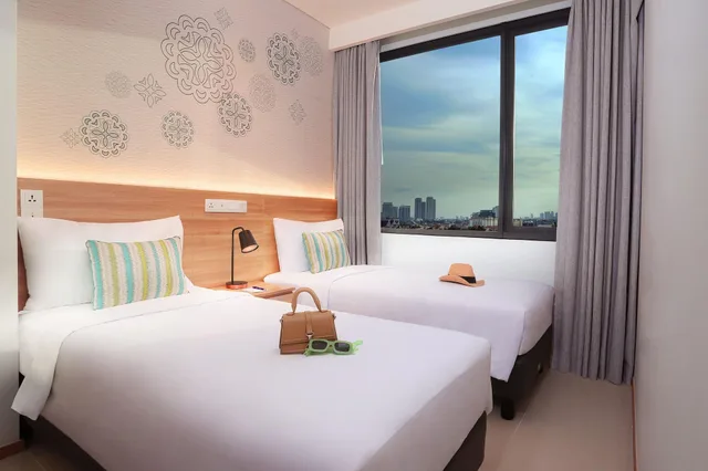 شقة ديلوكس بغرفتي نوم، Citadines Gatot Subroto Jakarta 5/10