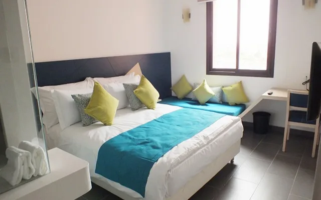Room, Twin Beds, Pool View, Relax Hotel Oujda 1/1