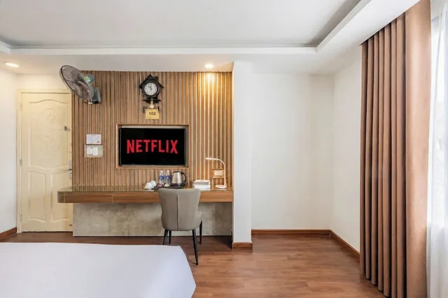 غرفة بريميوم ديلوكس بسرير كوين، A25 Hotel 274 de Tham 10/10