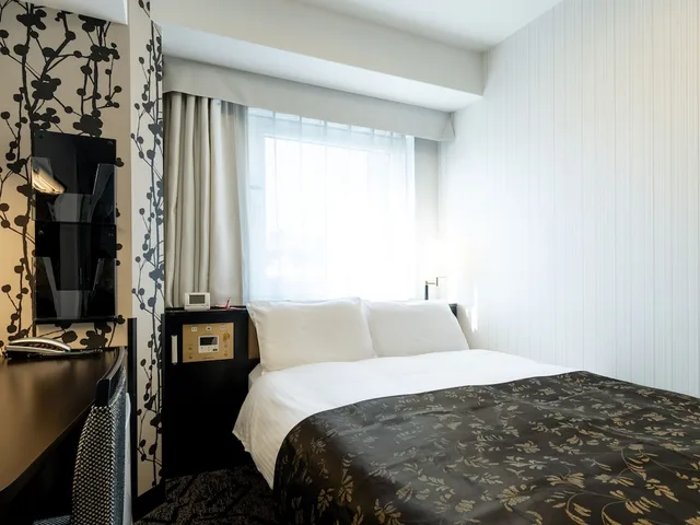 غرفة قياسية بسرير مزدوج، APA Hotel Nambashinsaibashi Nishi 2/4