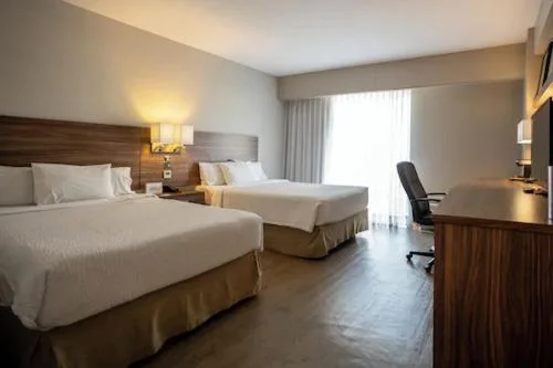 غرفة كلاسيكية بسريرين مزدوجين بإطلالة على المدينة، Courtyard By Marriott Puebla Las Animas 6/10