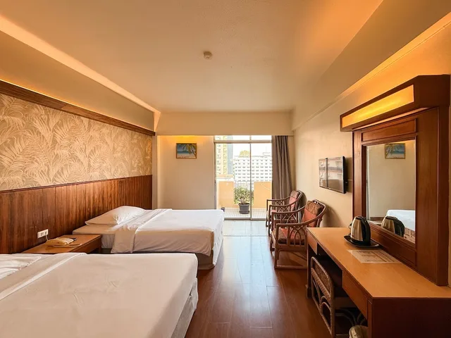 غرفة سوبيريور بسريرين منفصلين، Golden Beach Hotel Pattaya 9/10