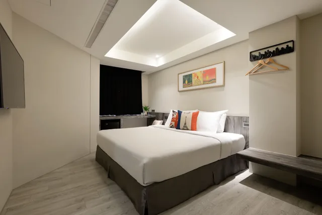 غرفة إليت بسرير مزدوج، Taichung Amour Hotel 2/5