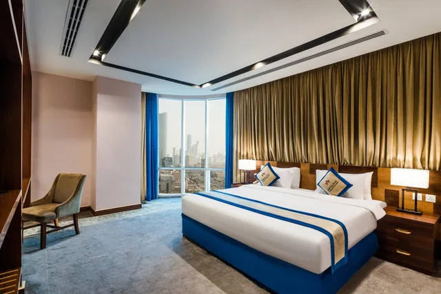 جناح ديلوكس بسرير كينج، فندق نخبة الملقا(Al Malqa Elite Hotel) 6/10