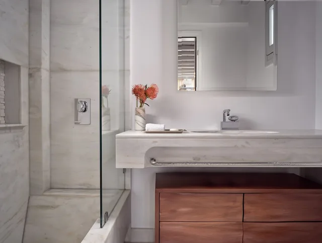 Standard, Twin Beds, Outdoor Jetted Tub, Bathtub، Belvedere Hotel Mykonos 1/1