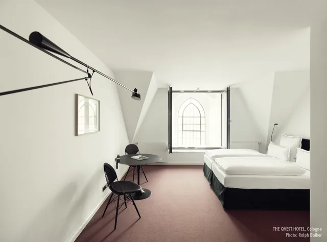 غرفة كبيرة بسرير كوين، The Qvest Hideaway 3/4