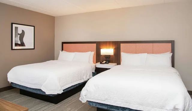 جناح بسريرين كوين بغرفة نوم واحدة، Hampton Inn Cleveland Solon Oh 1/2