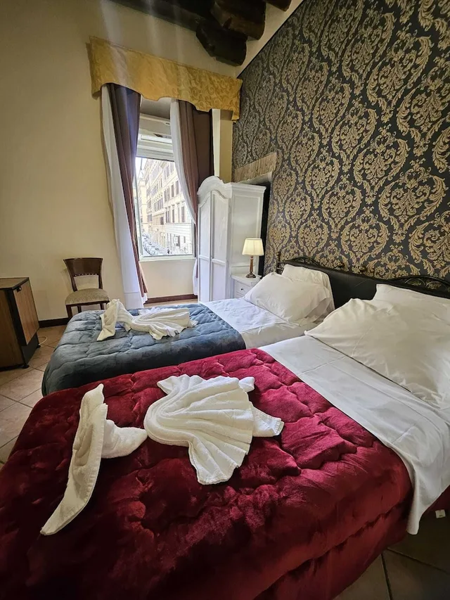 غرفة بسريرين منفصلين، Giubileo Hotel 3/3