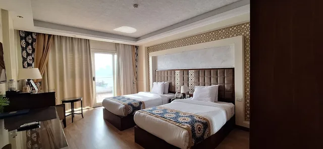 غرفة بسرير كوين بإطلالة على النهر، Trans Nile Hotel 3/7