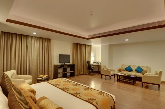 جناح بسرير كينج بإطلالة على المدينة، FOUR POINTS BY SHERATON VADODARA 6/8