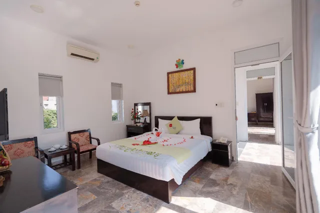 غرفة بسرير مزدوج أو سريرين منفصلين، Lucky Leaf Villa 1/2