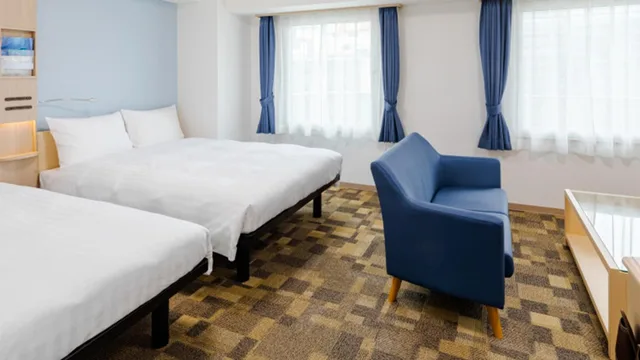 Semi Room, Deluxe, 1 Double and 1 Single Bed، Toyoko Inn Nagasaki Ekimae 1/1