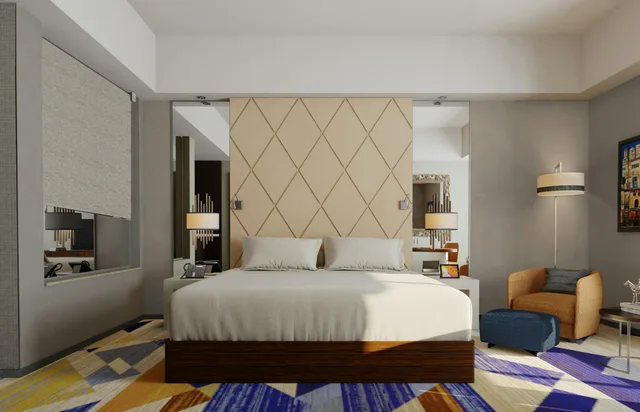 غرفة بسرير كينج، Hilton Amman 3/6