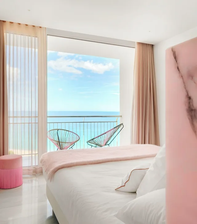 جناح جونيور بسرير كوين وسريرين منفصلين بإطلالة على البحر، Hotel Aromar 1/5