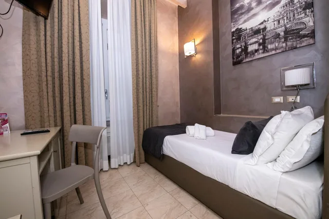 غرفة مفردة، Aelius B&B By Roma Inn 1/5