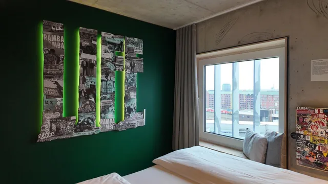 غرفة قياسية بسرير مزدوج، Villa Viva Hamburg 6/10