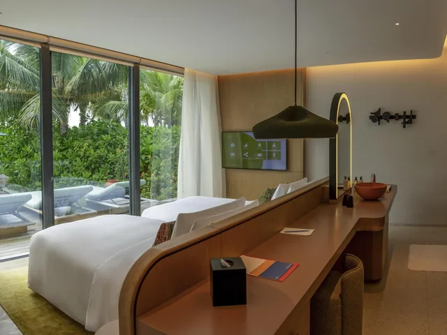 2 Bedrooms, Lagoon, Beach Pool, Loft، SO/ Maldives 2/2