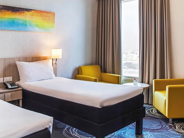 غرفة قياسية بسريرين منفصلين، Ibis Styles Dragon Mart Dubai 4/10