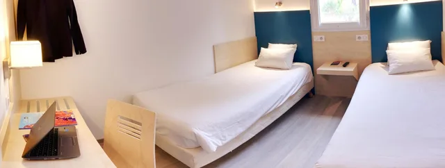 غرفة بسريرين منفصلين، KYRIAD PERPIGNAN NORD - RIVESALTES 3/9