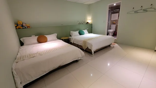 غرفة قياسية رباعية بسريرين كوين، Xi Yin Zhi Su B&B 2/2