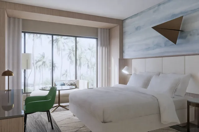 Promenade, Premium, King Bed, Corner، Marriott Fort Lauderdale Airport 6/10