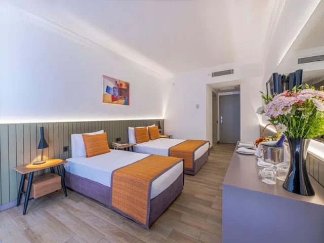 غرفة قياسية مفردة بسرير مزدوج، Queens Park Goynuk Hotel All Inclusive 4/8