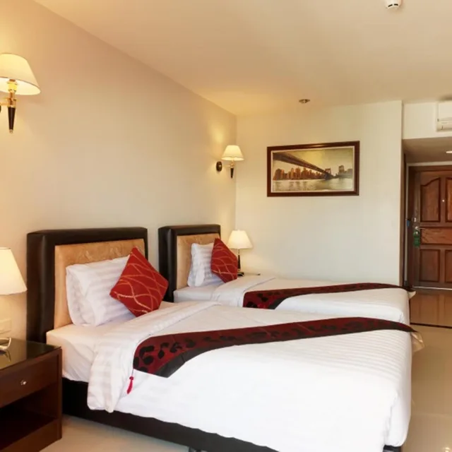 غرفة قياسية بسرير مزدوج، Pattaya Blue Sky 3/6