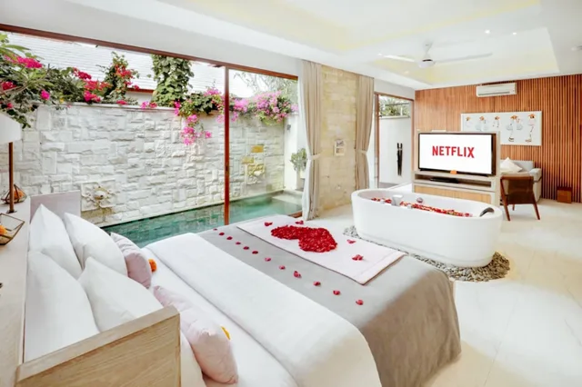 فيلا بغرفة نوم واحدة بمسبح خاص بحوض استحمام، La Vie Villa Seminyak by Ini Vie Hospitality 10/10